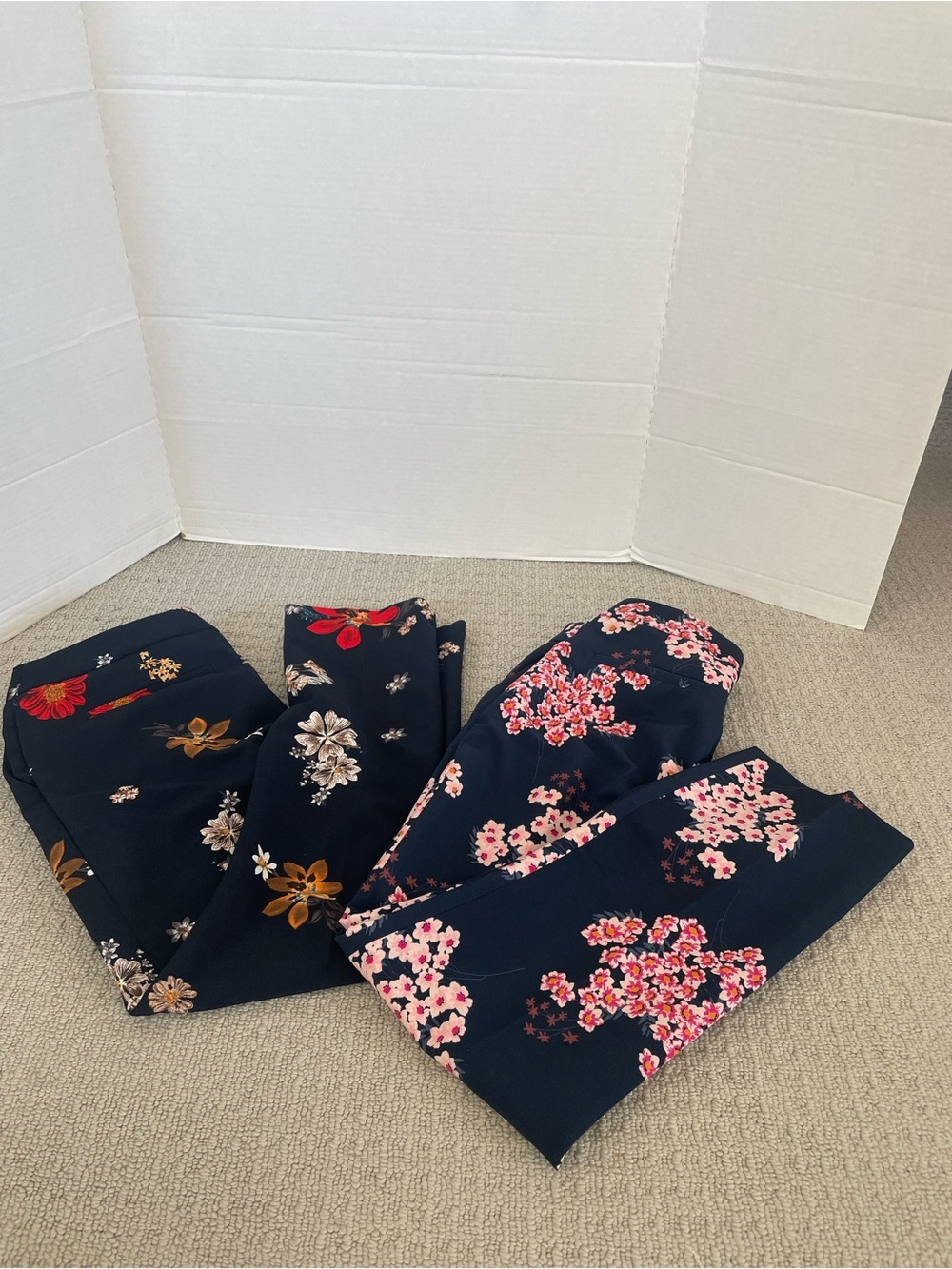 2 NWOT Cynthia Rowley floral pants